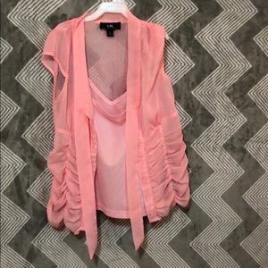 pink blouse